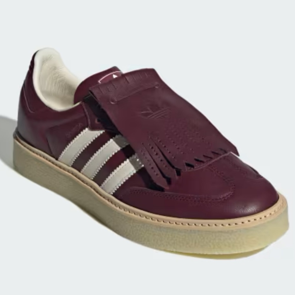 NEW Adidas Samba Lux Burgundy Sneakers Shoes